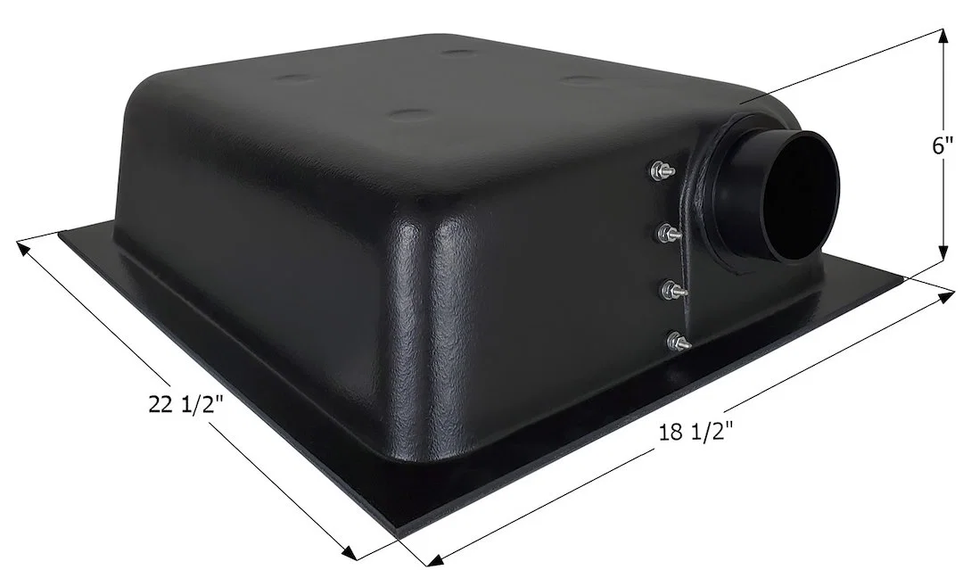 01682 – ICON Waste Holding Tank, Can Be Used For Black Or Gray Water 8 Gallon Capacity 22-1/2 Inch Length x 18-1/2 In...